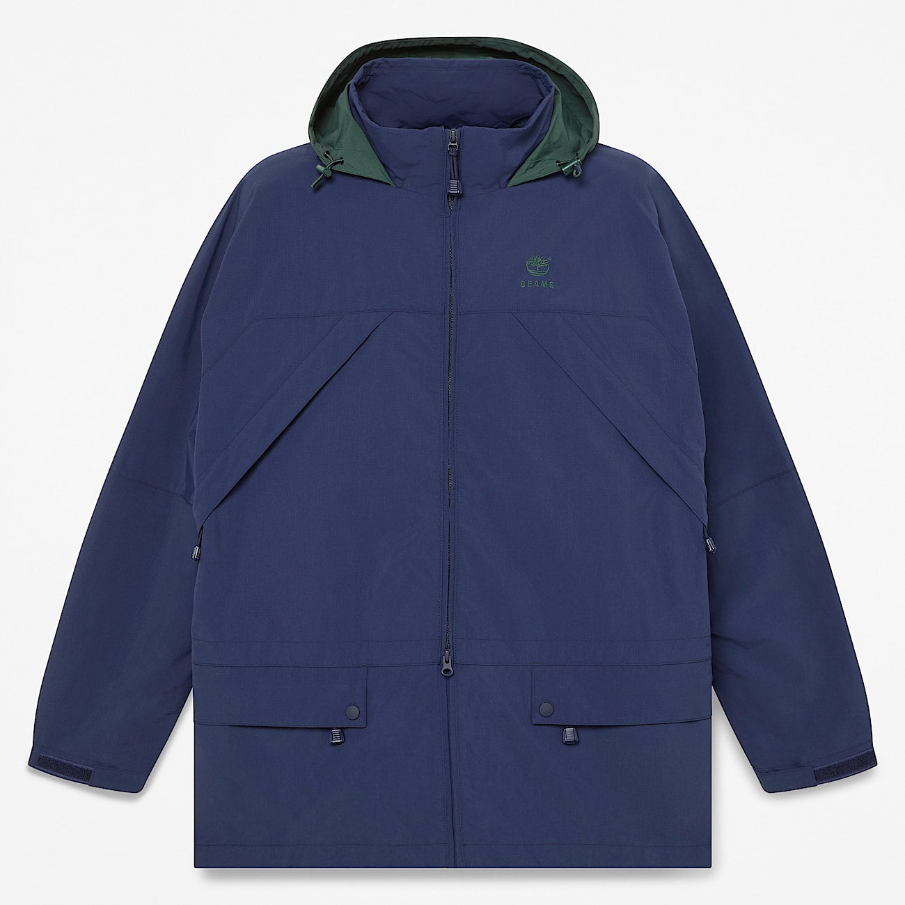 Men's TIMB x BEAMS Nylon Zip Up Convertible Jacket