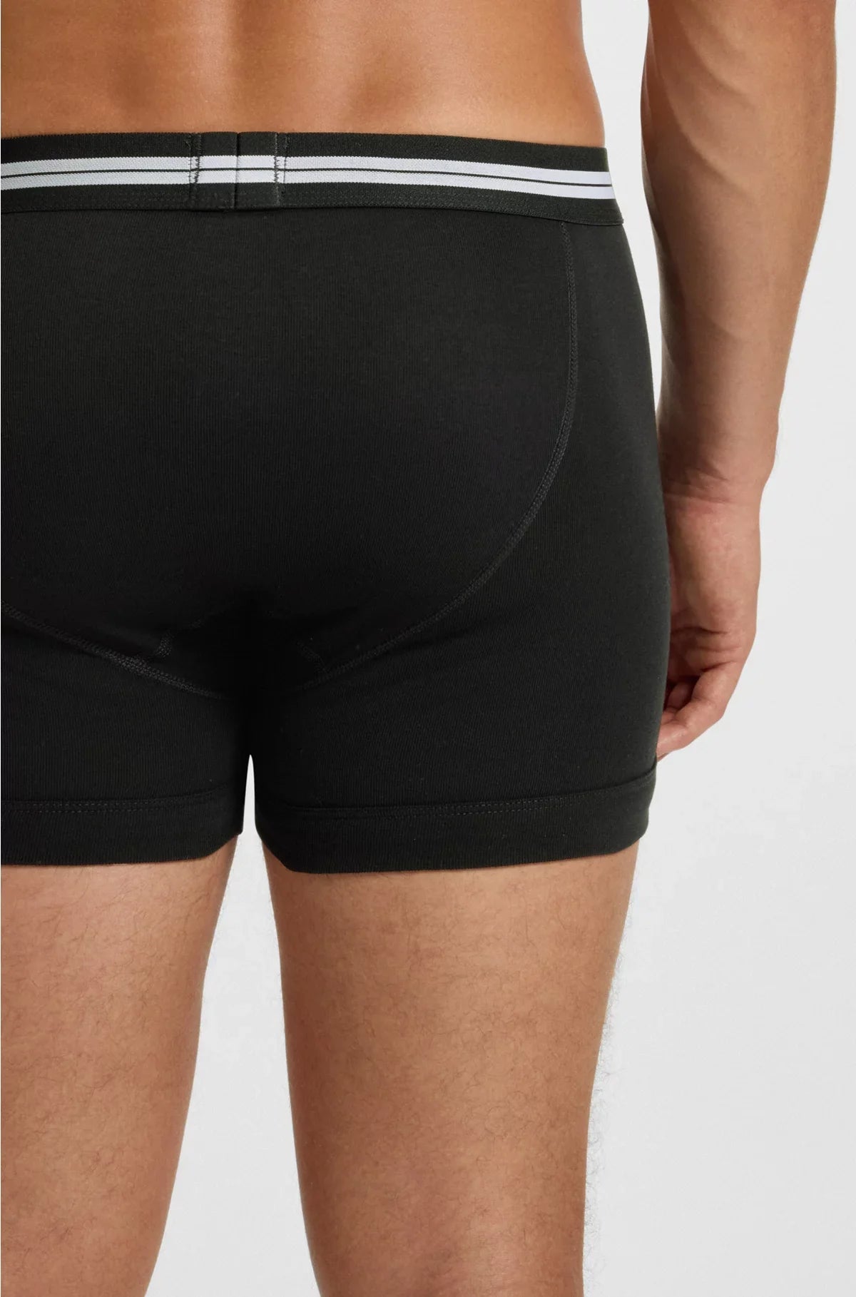 SLIP IN COTONE CON BOTTONI E VITA ELASTICA CON LOGO
