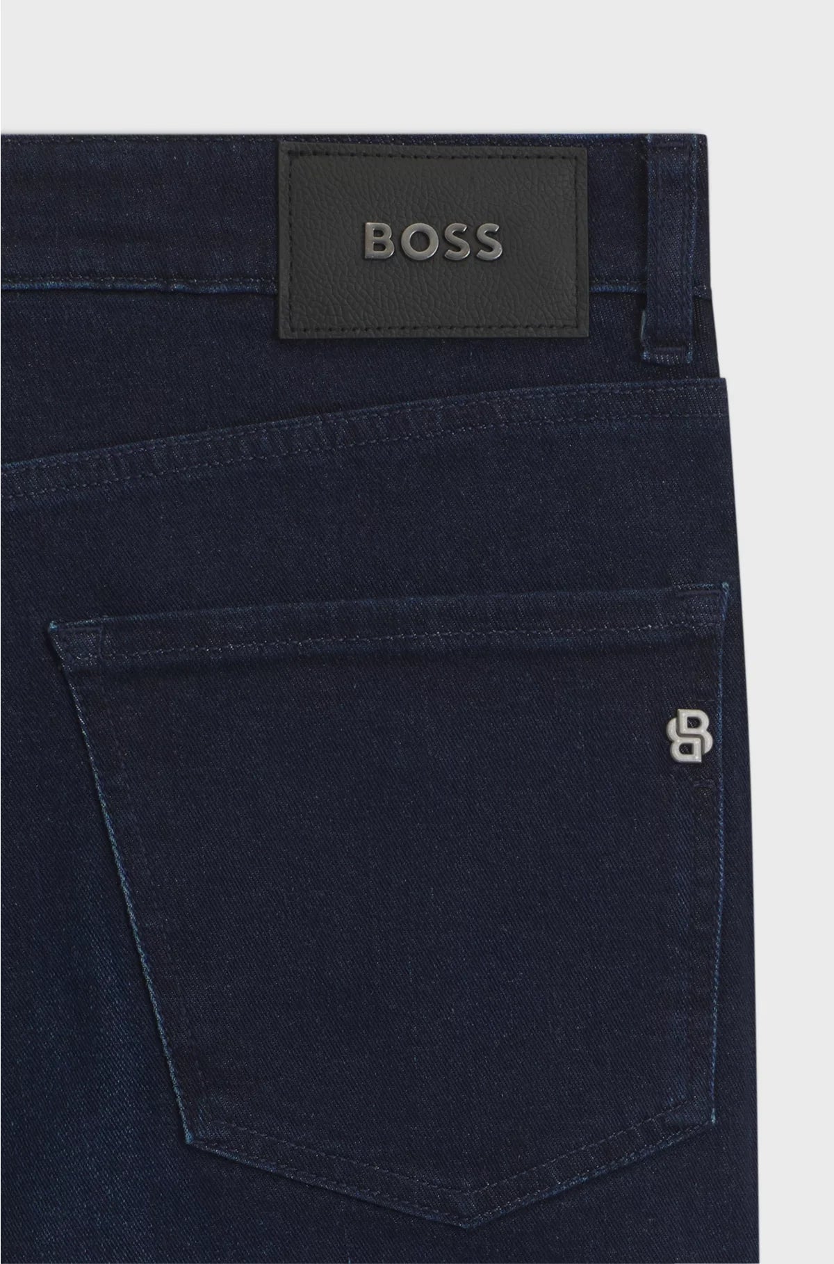 DELAWARE SLIM-FIT JEANS IN DARK-BLUE SOFT DENIM