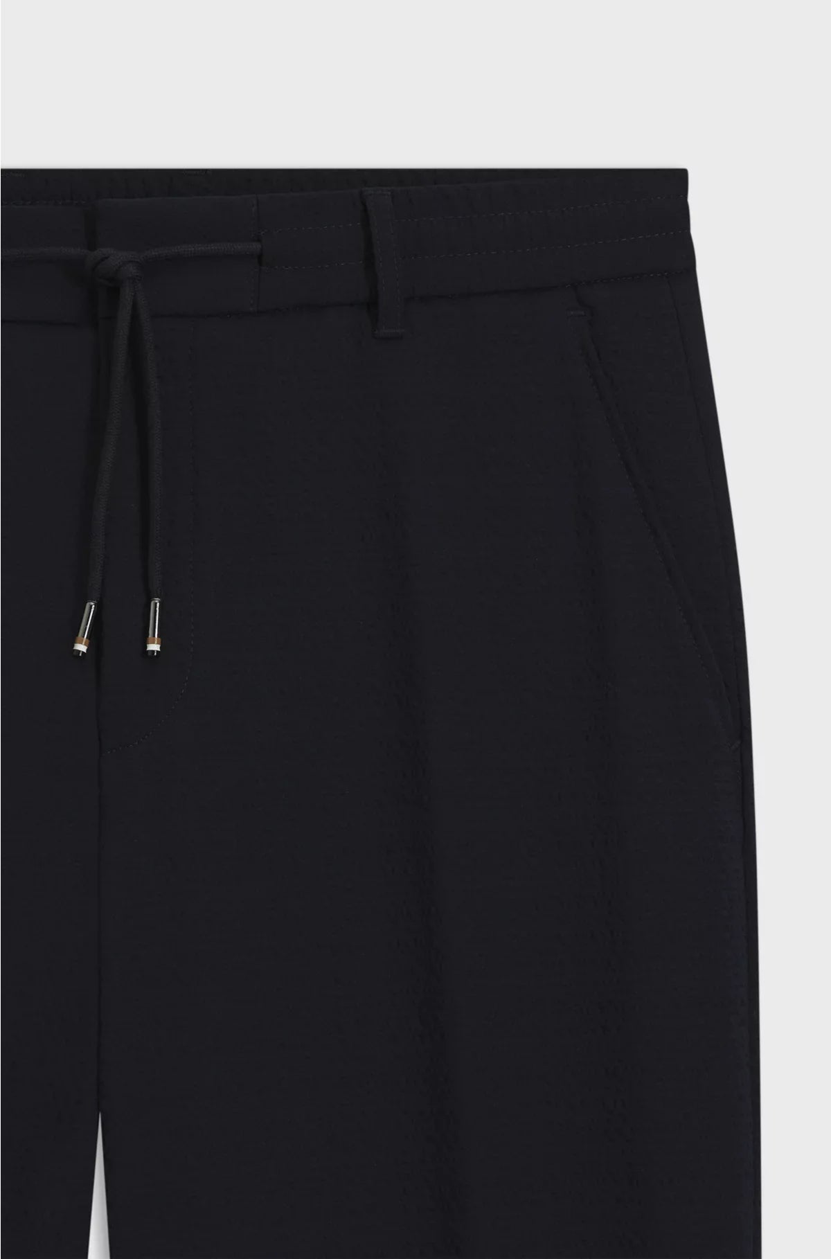 FORMAL TROUSERS IN STRETCH SEERSUCKER