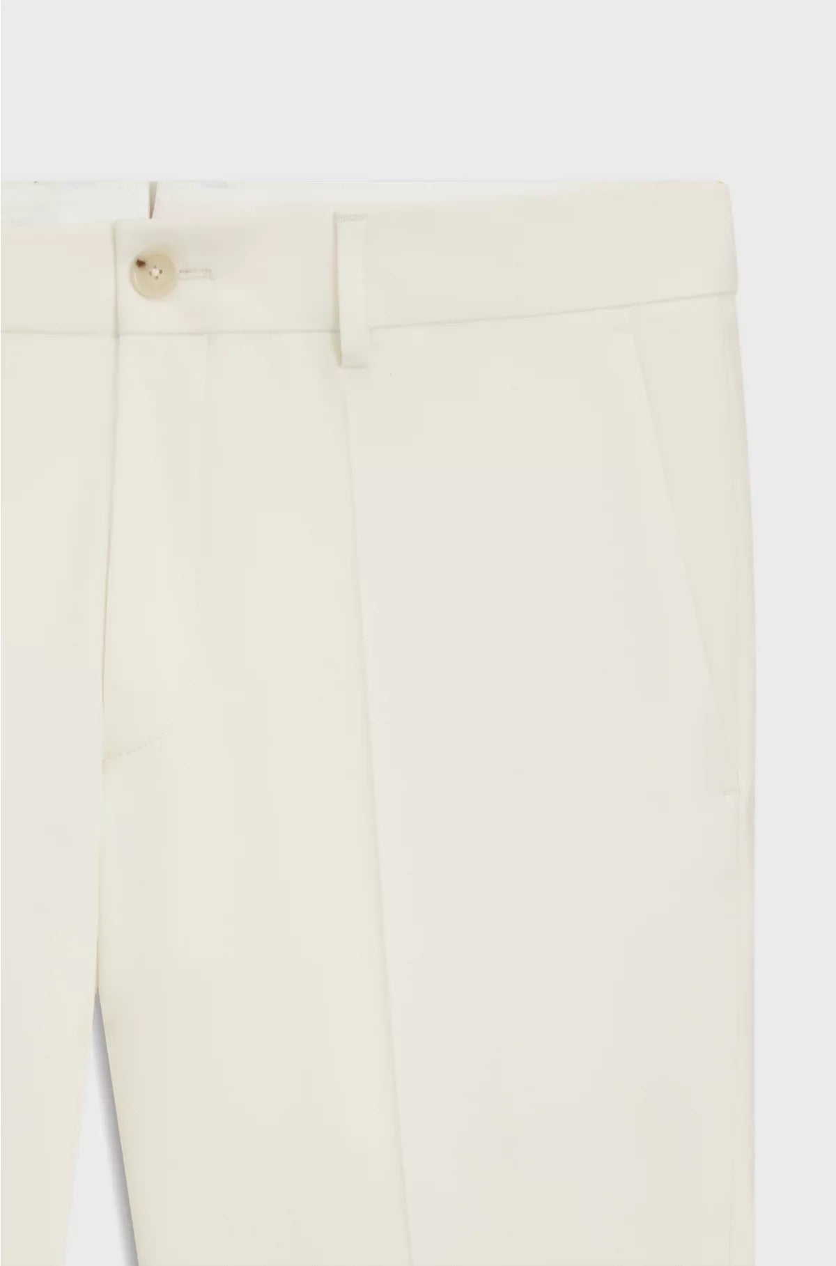 PANTALONI SLIM FIT IN TESSUTO DOPPIO ELASTICIZZATO
