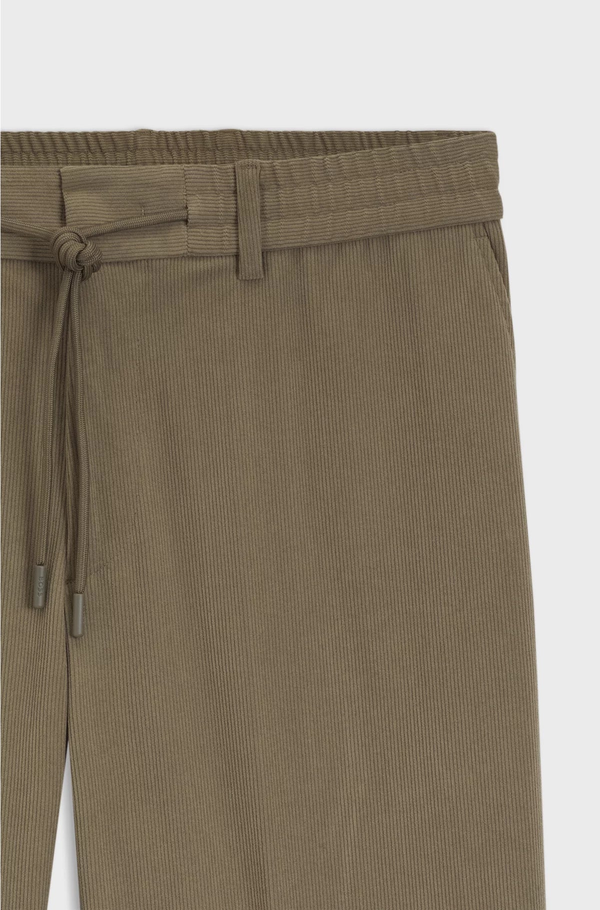 RELAXED-FIT STRETCH TROUSERS IN TECH CORDUROY
