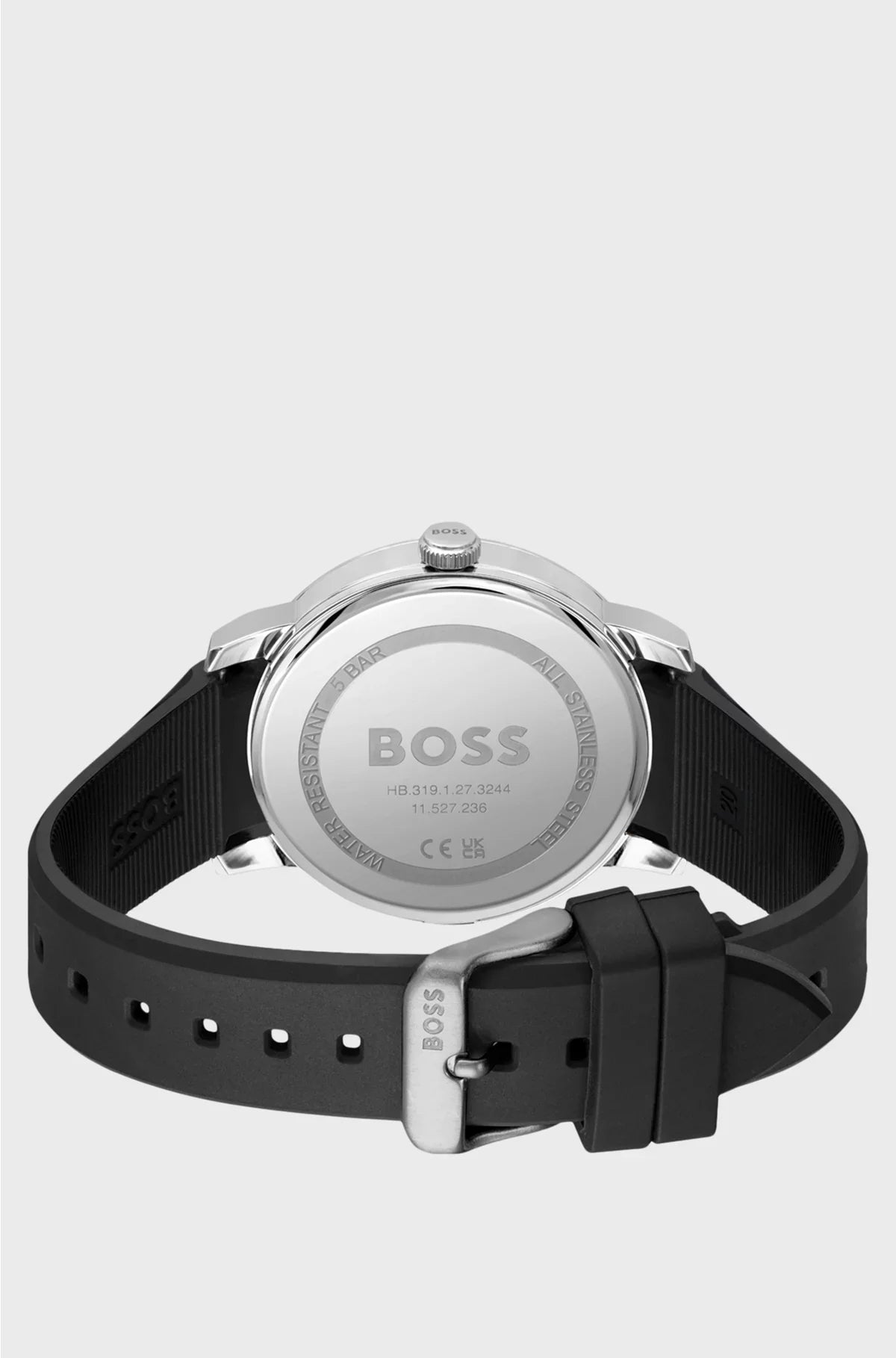 OROLOGIO CON CINTURINO IN SILICONE E QUADRANTE BLU