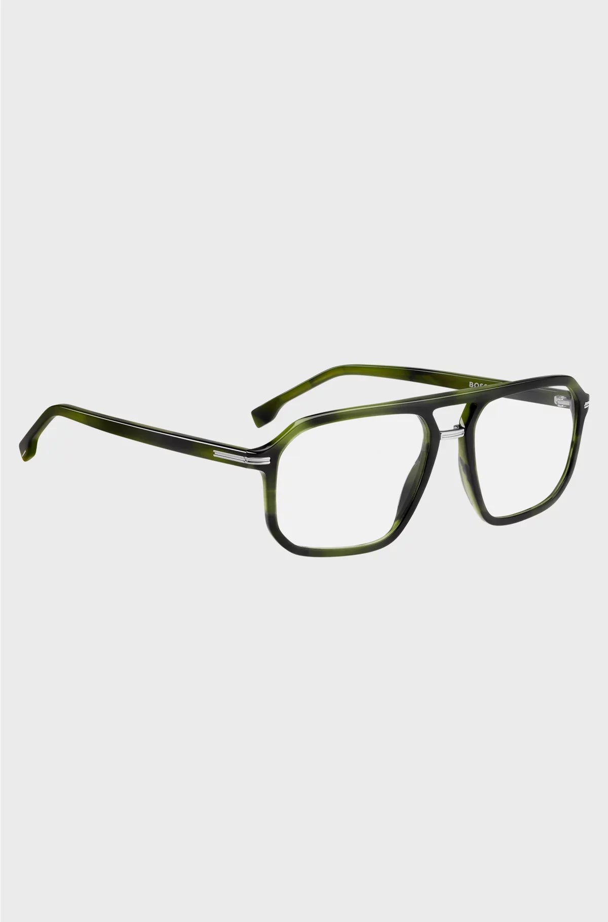 GREEN-HORN OPTICAL FRAMES WITH DOUBLE BRIDGE