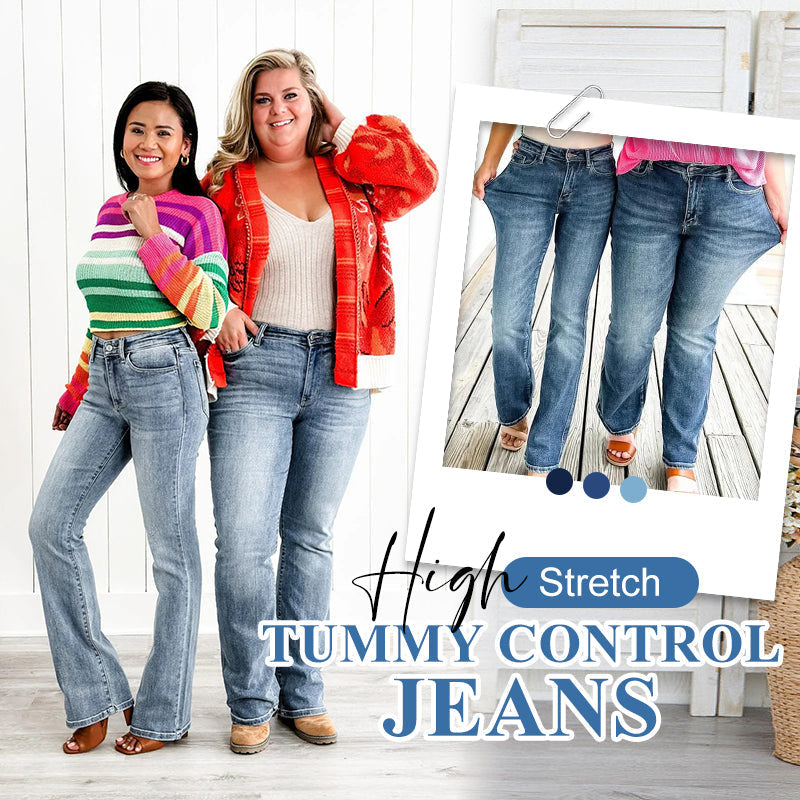 ✨2026 Best Selling Jeans-50% OFF👖High Stretch Tummy Control Jeans