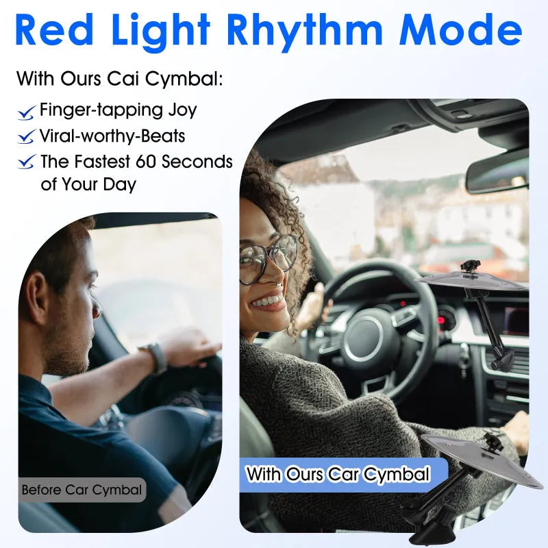🎶 Crash Cymbal Bocchetta d'Aerazione - Rendi la Tua Guida Più Divertente🚗