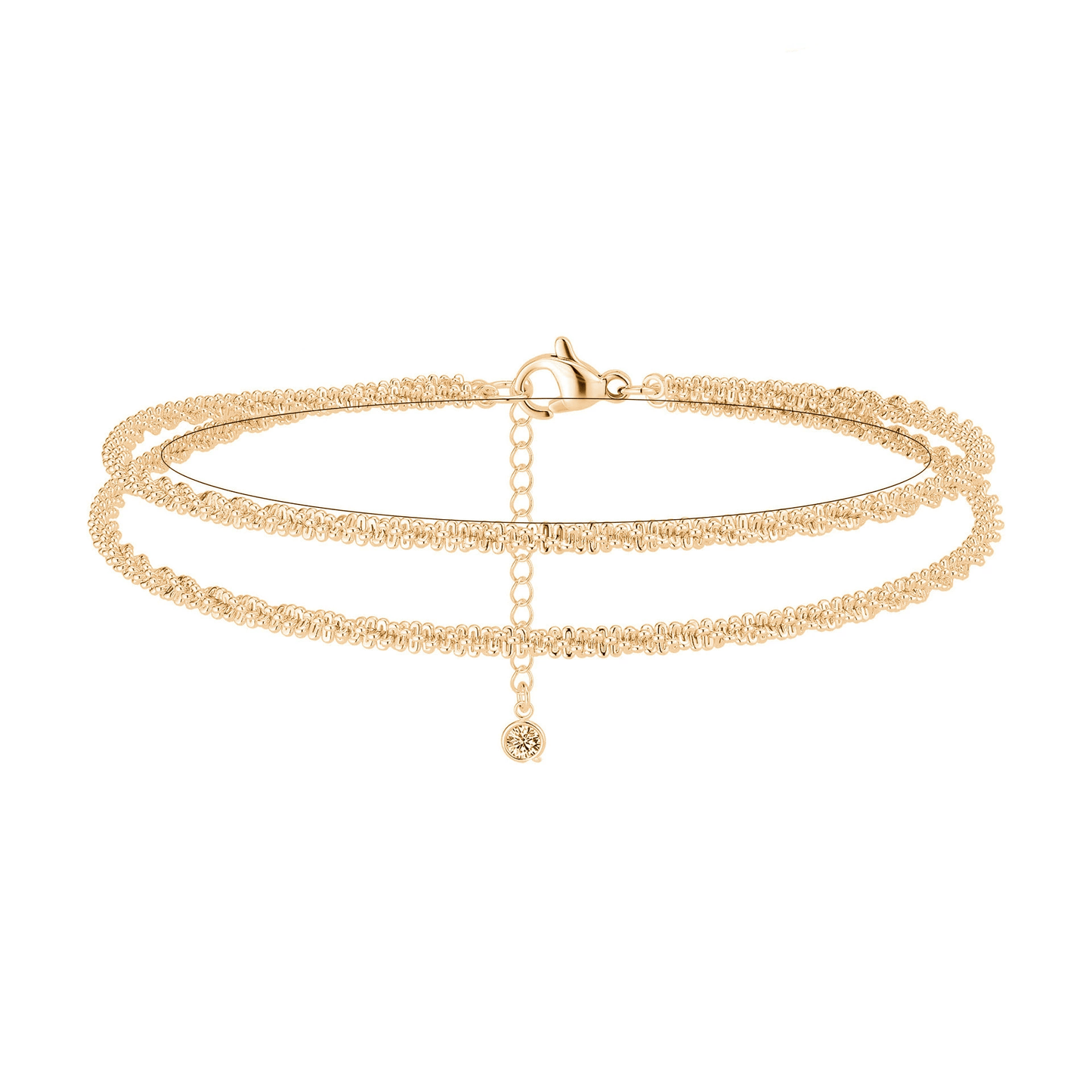 💜BUY 1 GET 1 FREE💜Dainty Layered waterproof anklet