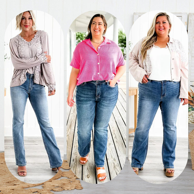 ✨2026 Best Selling Jeans-50% OFF👖High Stretch Tummy Control Jeans