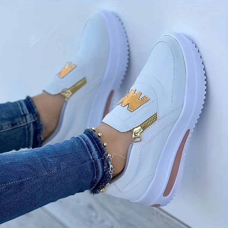 📢📢53% OFF !!!⏰Women's Casual Platform Slip-on Sneakers👞