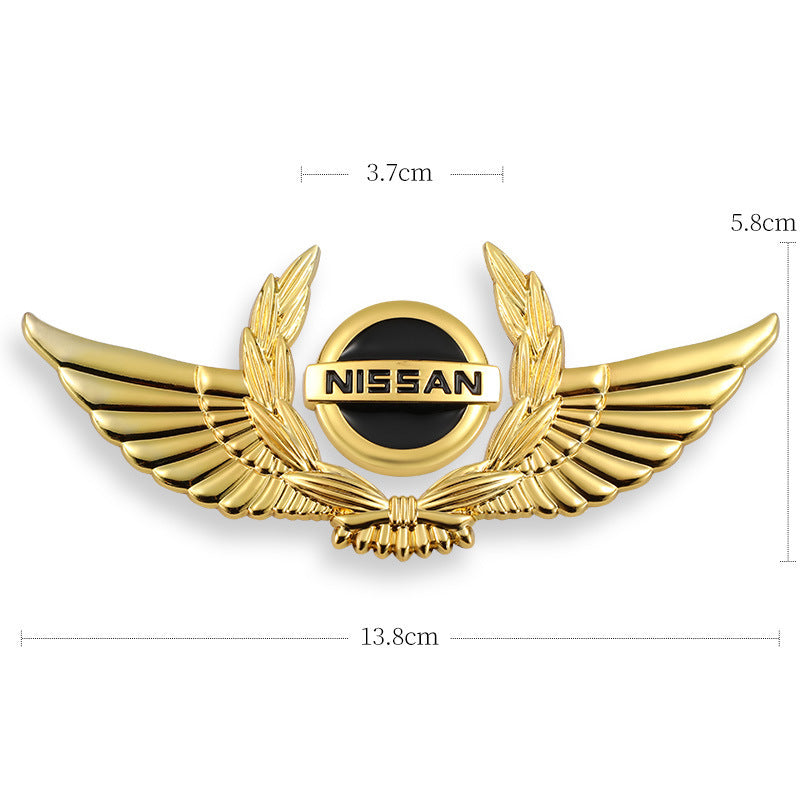 3D Car Gold Body Stickers to Block Scratches Decorative Stickers