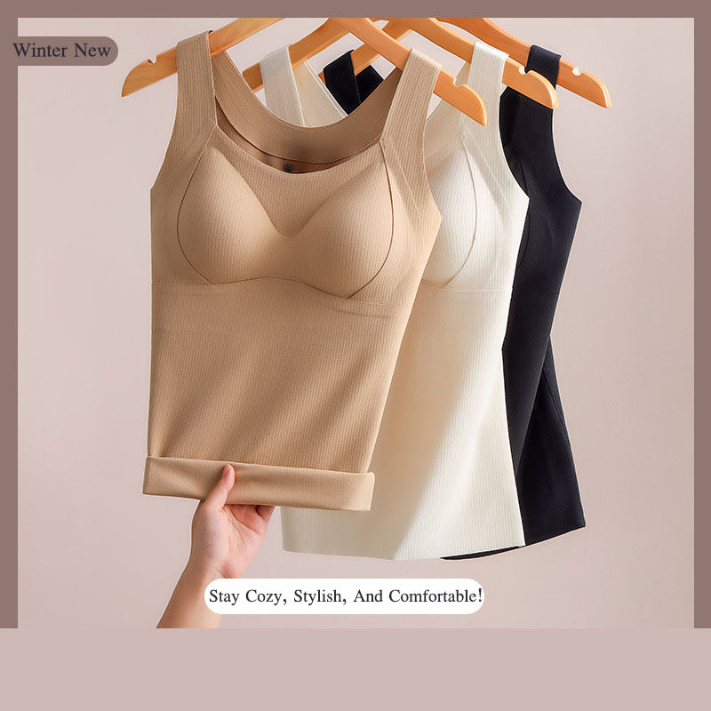 💖Grande Sconto del 50% per il Black Friday🌹[Regalo Donna] Canottiere Termiche da Donna con Reggiseno Incorporato