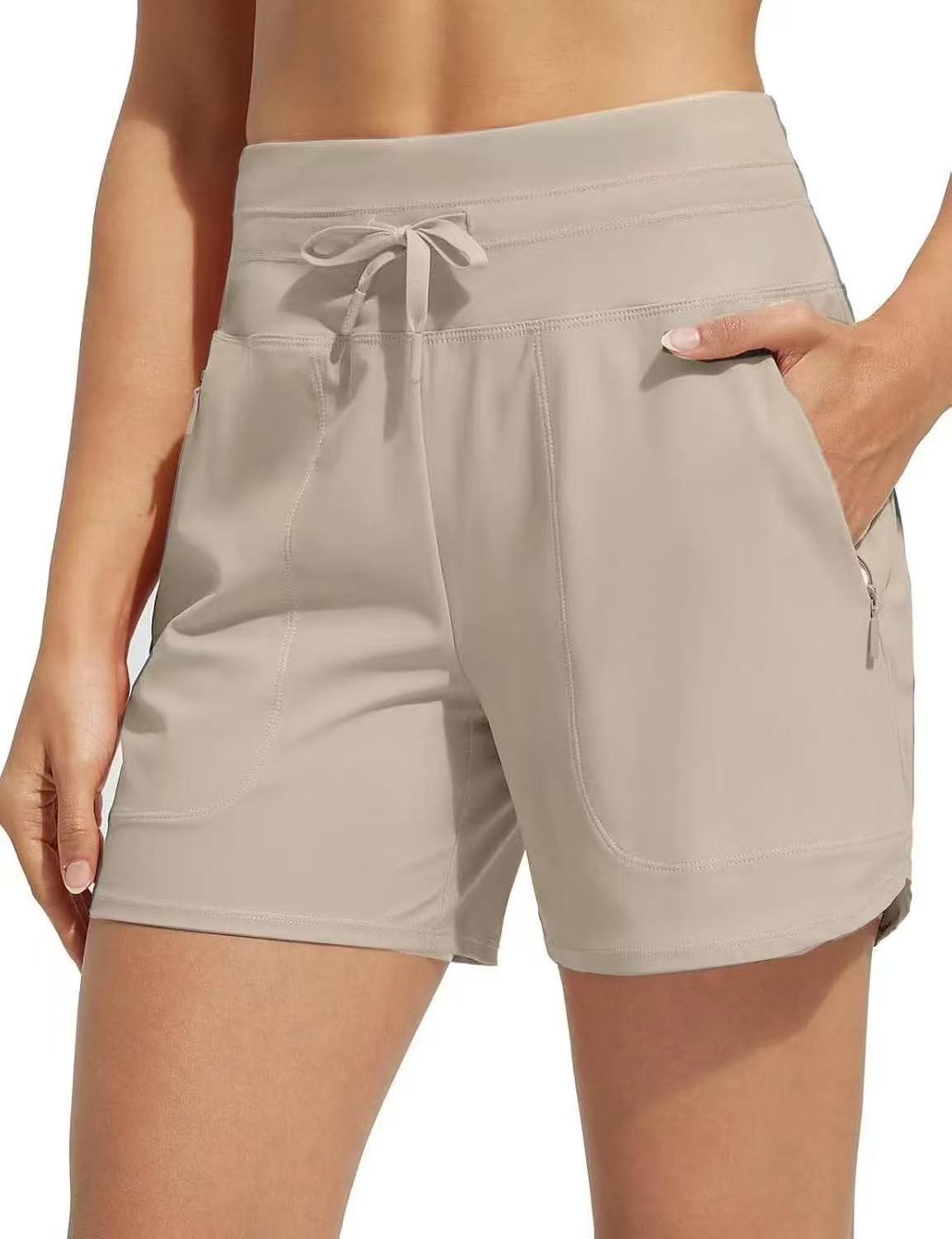 🌞Summer Hot Sale 50% OFF🩳Women's High-Waisted Quick-Dry Swim Shorts