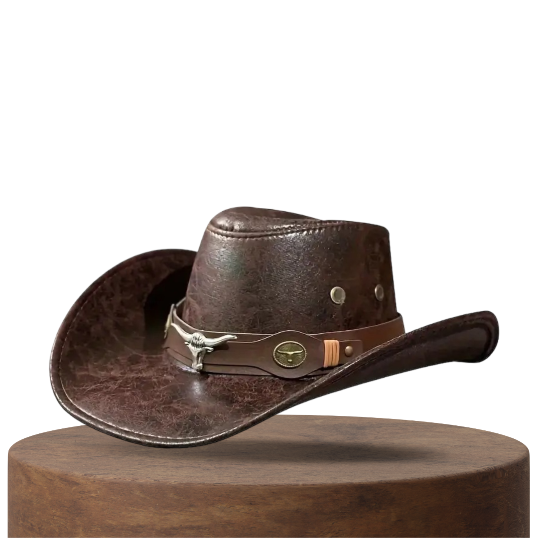 🤠 LIMITED-TIME 50% OFF! ☀️ Breathable Sunshade Cowboy Hat – Wide Brim, Rivet Details, Lightweight 🌵