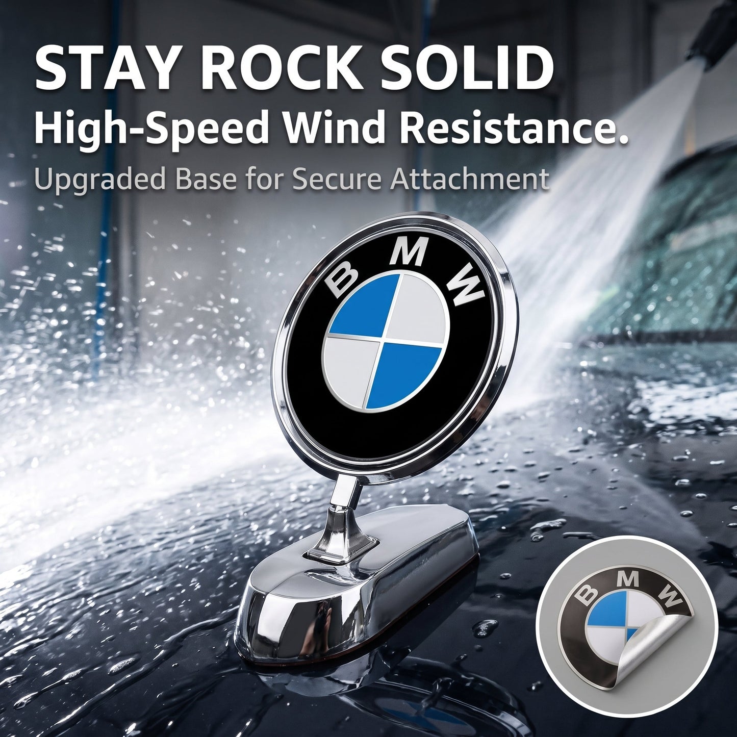 Car Modification Decoration Engine Hood Logo