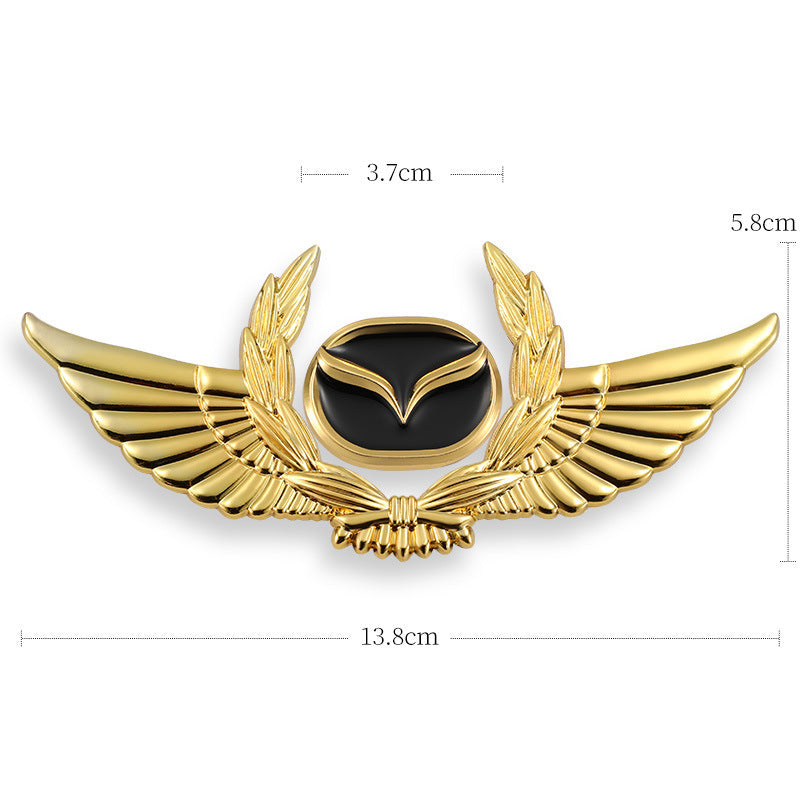 3D Car Gold Body Stickers to Block Scratches Decorative Stickers