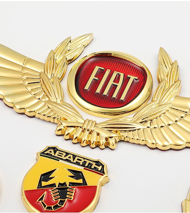 3D Car Gold Body Stickers to Block Scratches Decorative Stickers