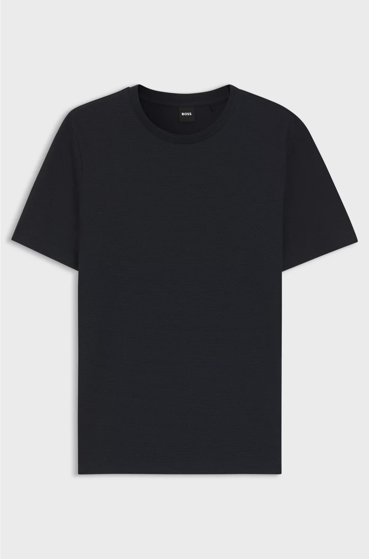 T-SHIRT IN MISTO COTONE CON LAVORAZIONE BUBBLE JACQUARD