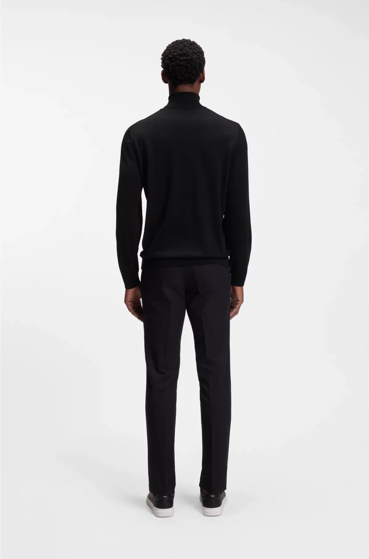 REGULAR-FIT ROLLNECK SWEATER IN MERINO WOOL