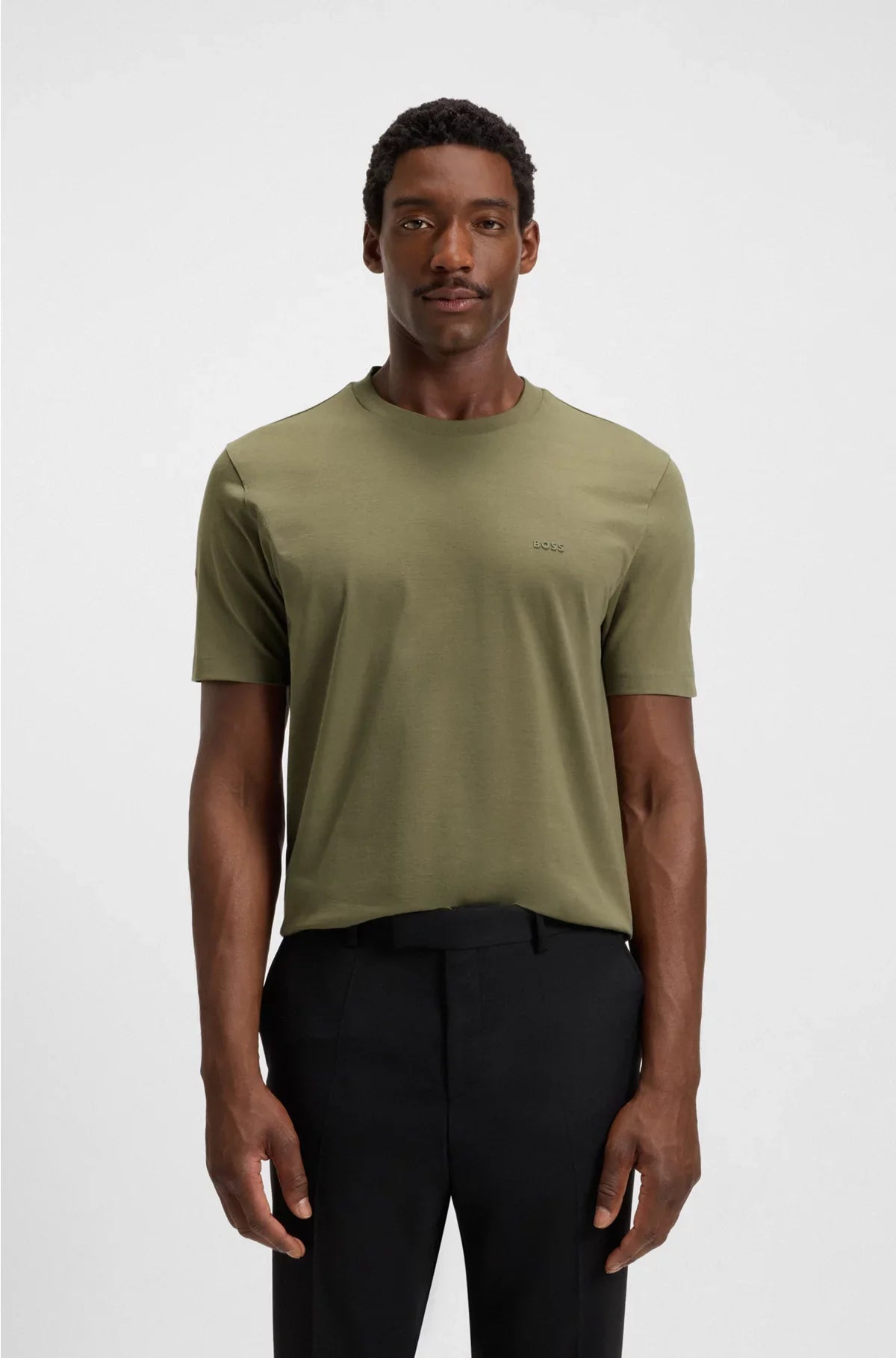 COTTON-JERSEY T-SHIRT WITH LOGO DETAIL