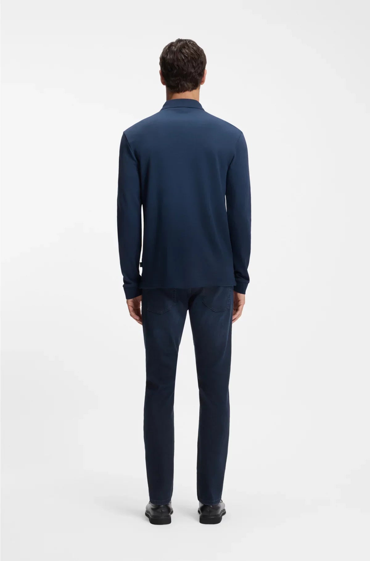 REGULAR-FIT POLO SHIRT IN INTERLOCK COTTON