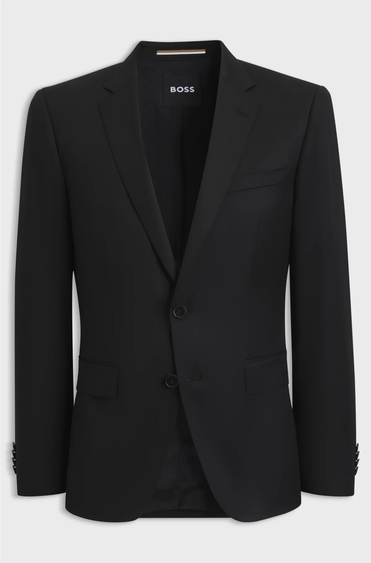 SLIM-FIT SUIT JACKET IN VIRGIN-WOOL SERGE