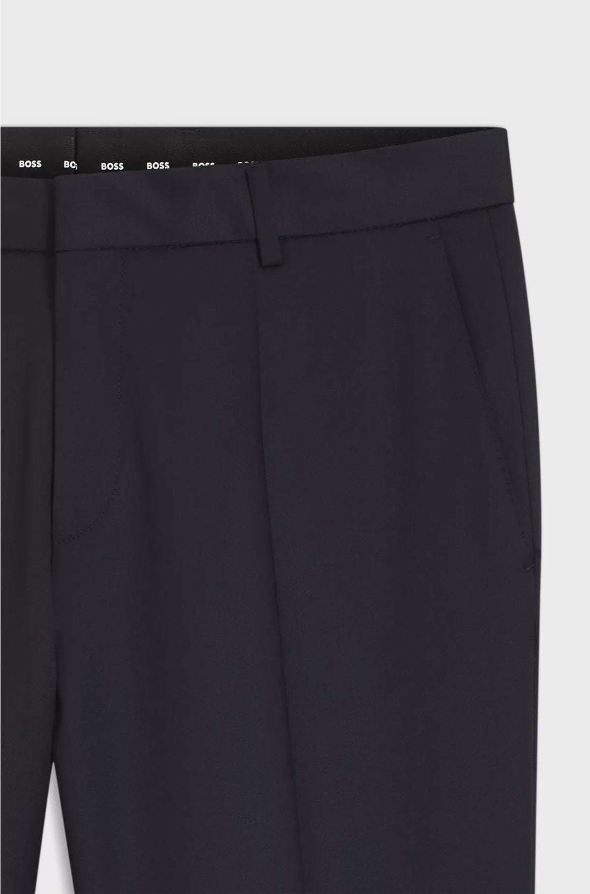 PANTALONI SLIM FIT IN SAIA DI LANA VERGINE