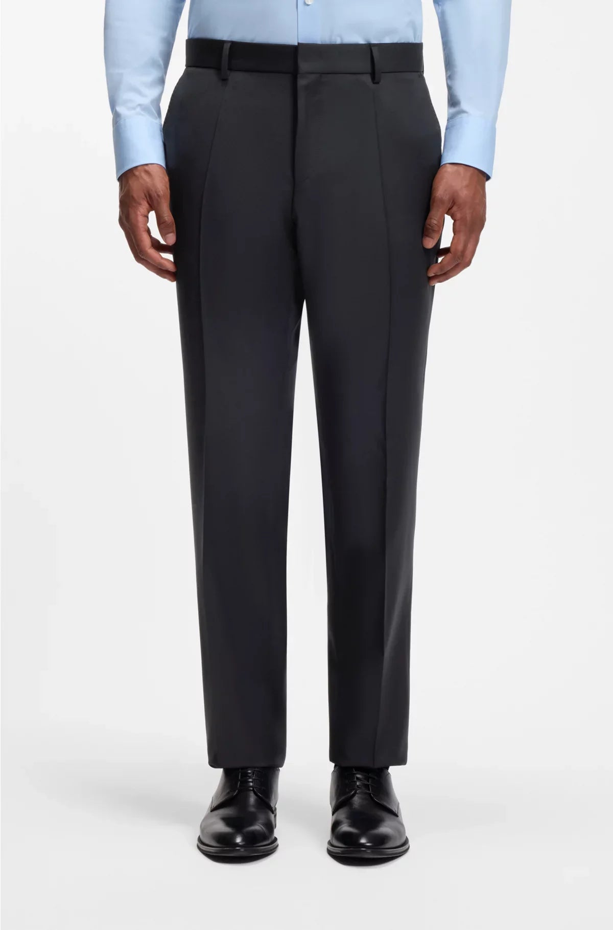PANTALONI SLIM FIT IN SAIA DI LANA VERGINE
