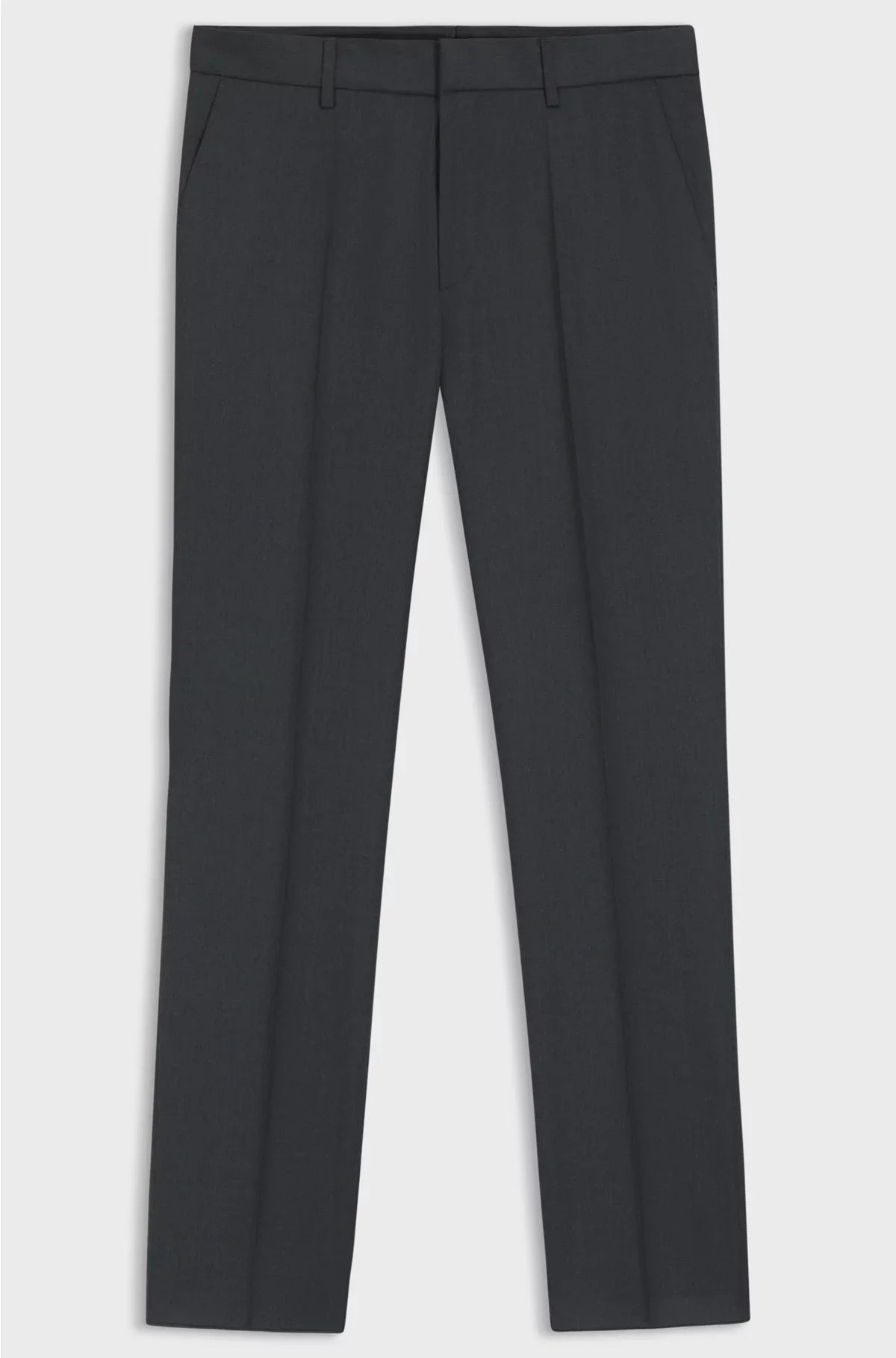 REGULAR-FIT TROUSERS IN VIRGIN-WOOL SERGE