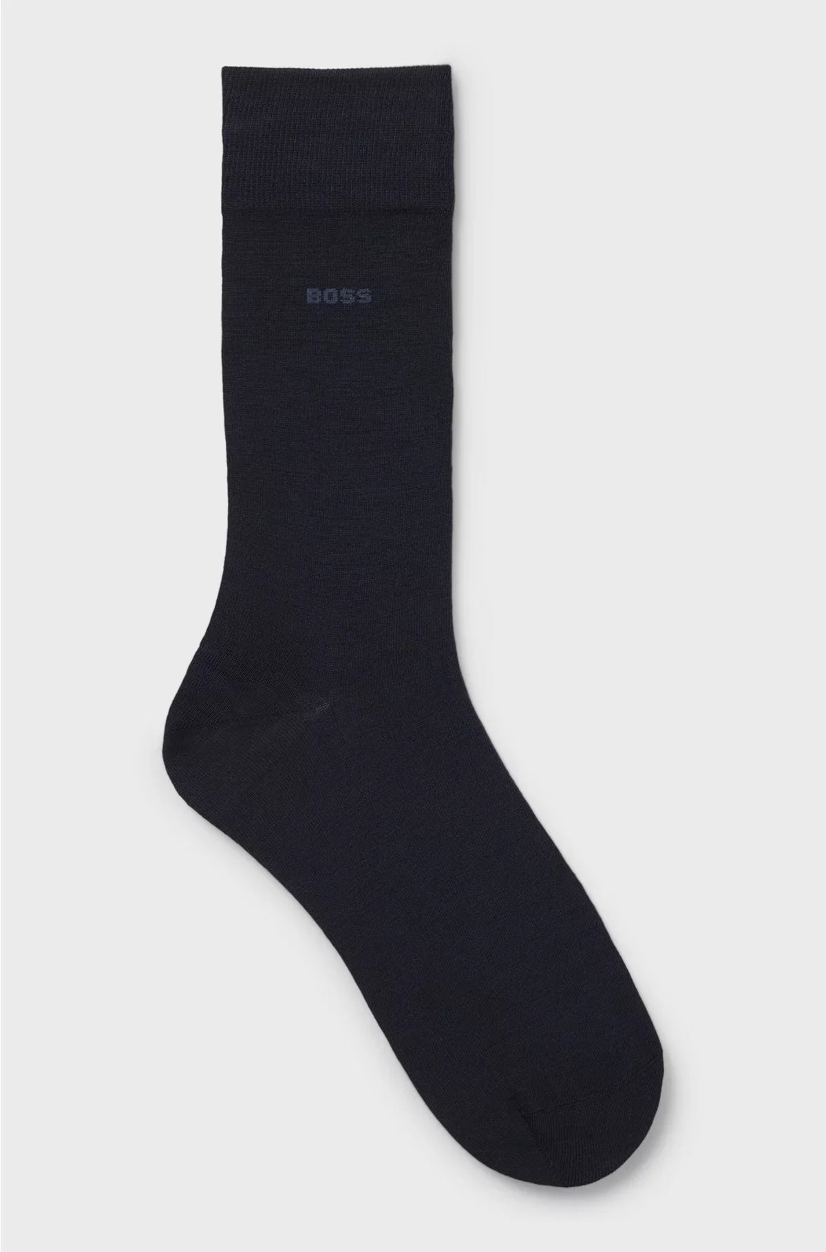REGULAR-LENGTH LOGO SOCKS IN A WOOL BLEND