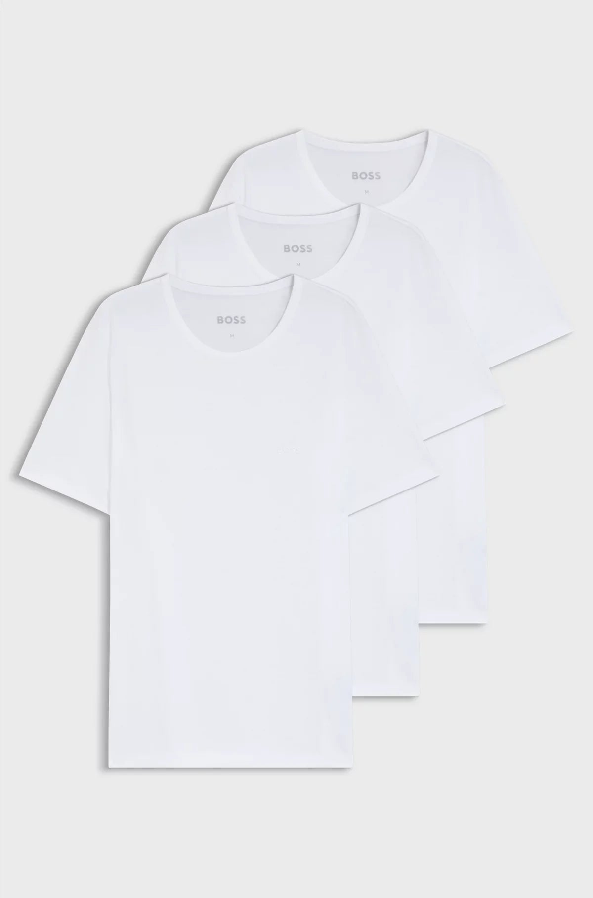 THREE-PACK OF LOGO-EMBROIDERED T-SHIRTS IN COTTON