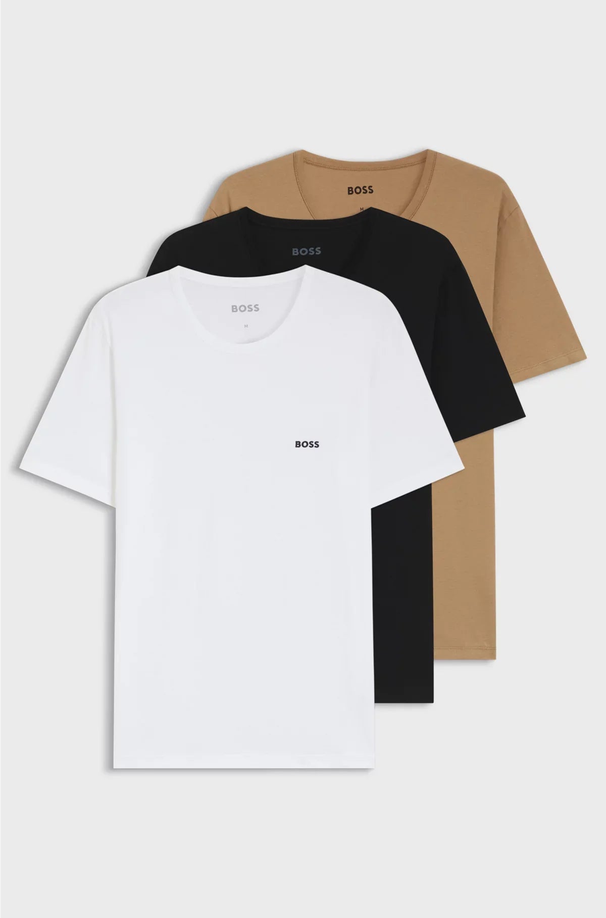 THREE-PACK OF LOGO-EMBROIDERED T-SHIRTS IN COTTON