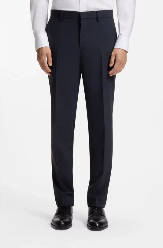 REGULAR-FIT TROUSERS IN STRETCH VIRGIN WOOL