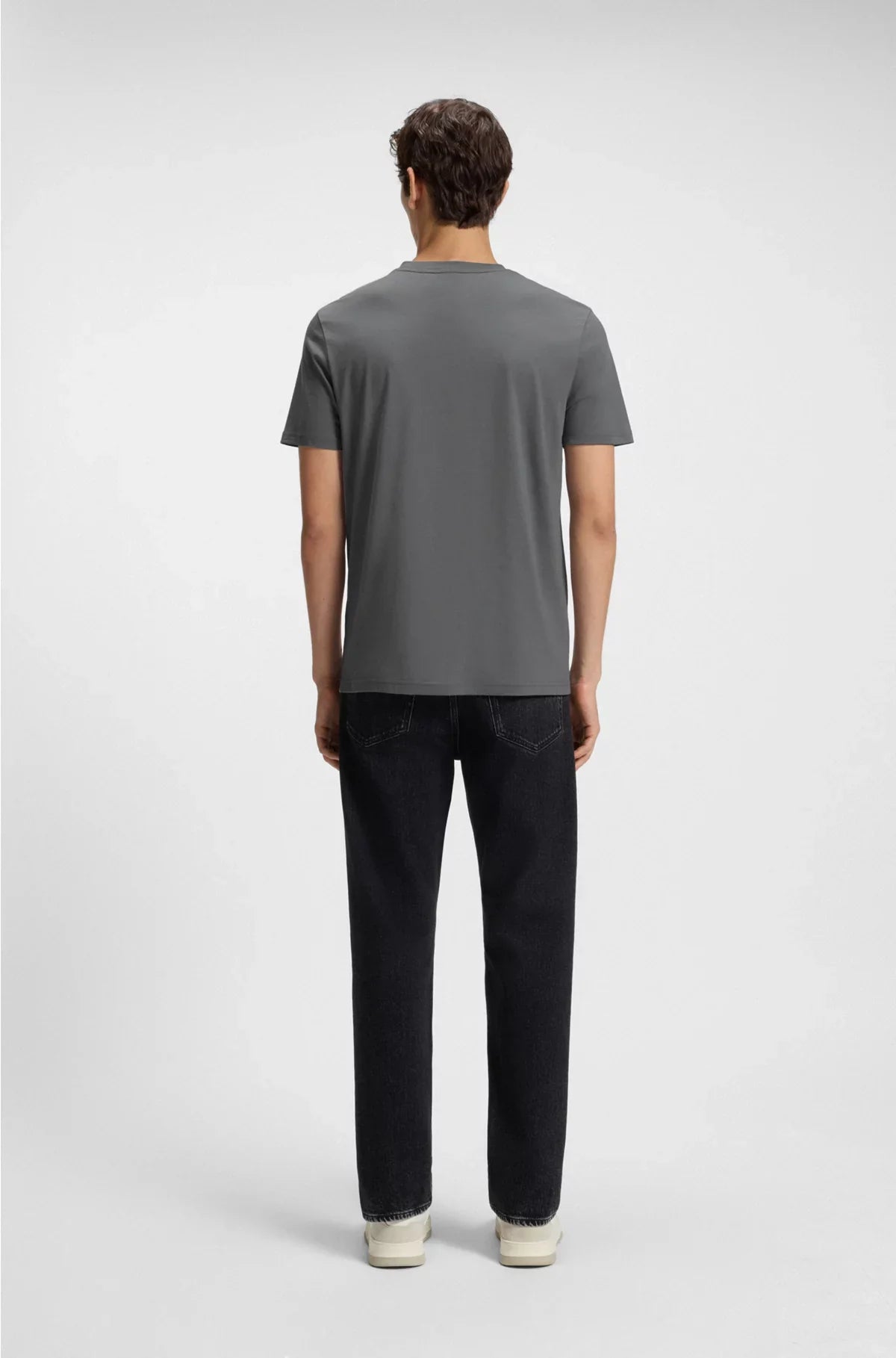 COTTON-JERSEY T-SHIRT WITH LARGE LOGO PRINT