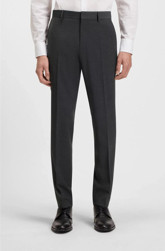 SLIM-FIT TROUSERS IN A VIRGIN-WOOL BLEND