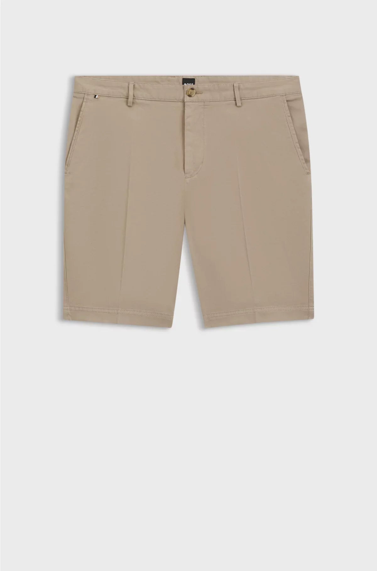 SHORTS SLIM FIT IN GABARDINE DI COTONE STRETCH