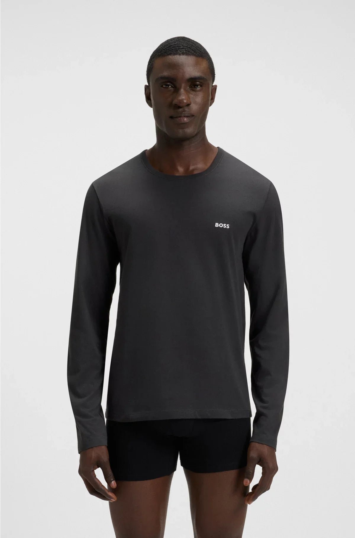 THREE-PACK OF UNDERWEAR T-SHIRTS IN COTTON WITH LOGOS