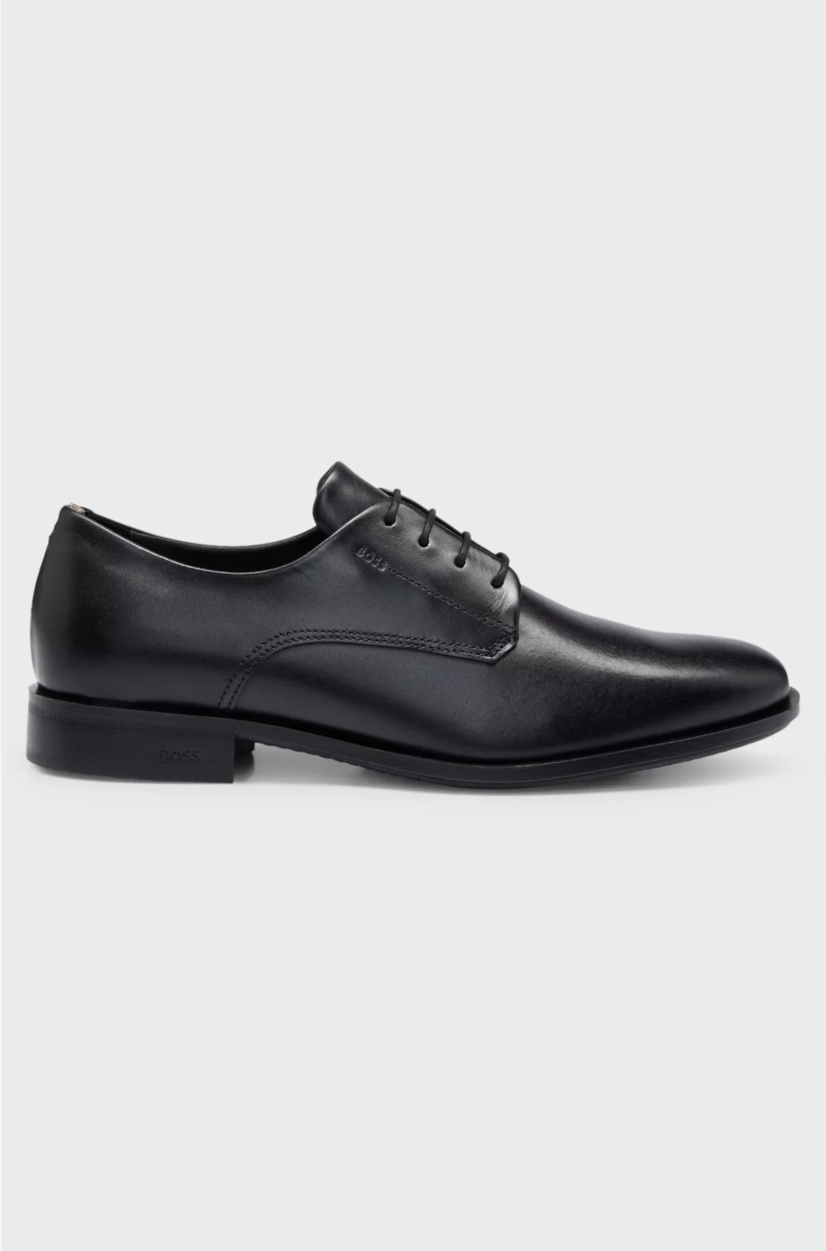 SCARPE DERBY IN PELLE CON FINITURE DISTINTIVE
