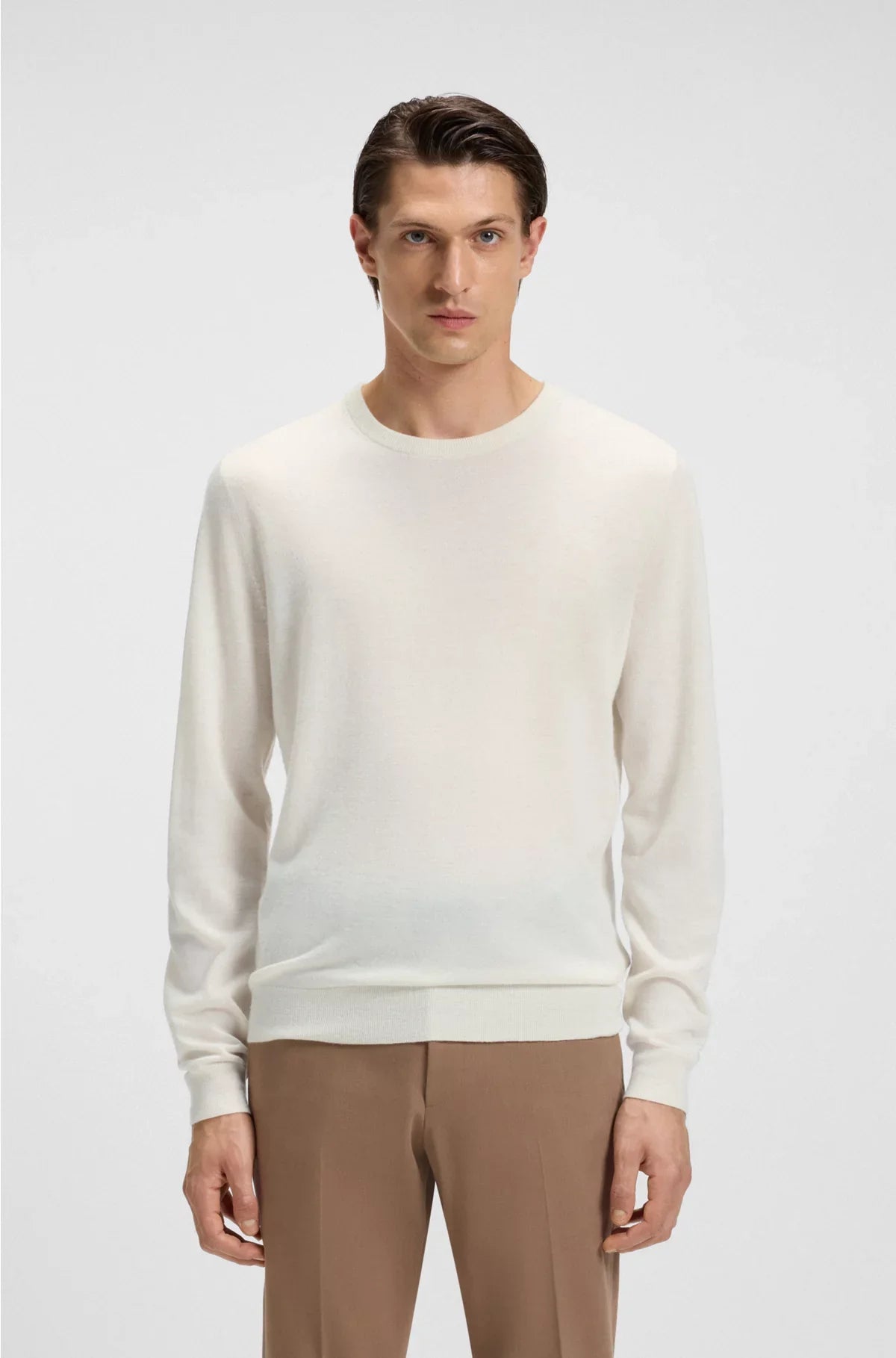 REGULAR-FIT SWEATER IN CASHMERE