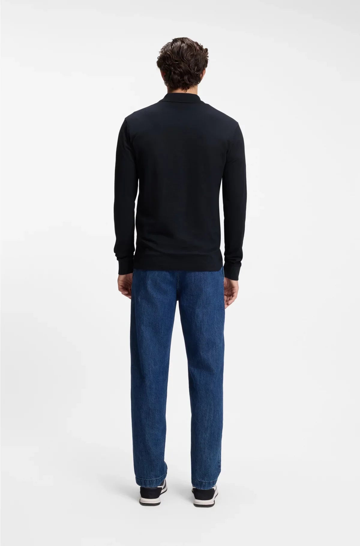 SLIM-FIT POLO SHIRT IN STRETCH-COTTON PIQUE
