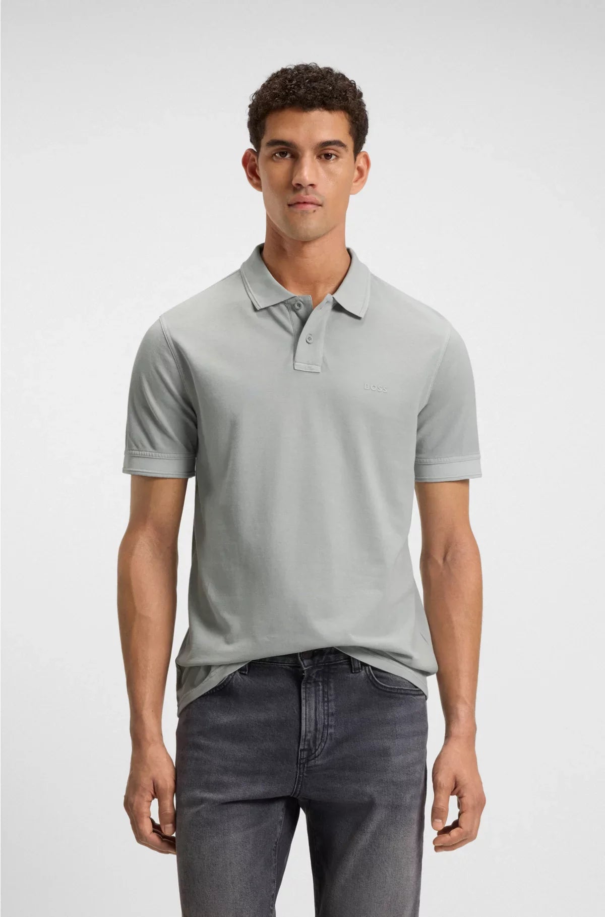 COTTON-PIQUE POLO SHIRT WITH LOGO PRINT