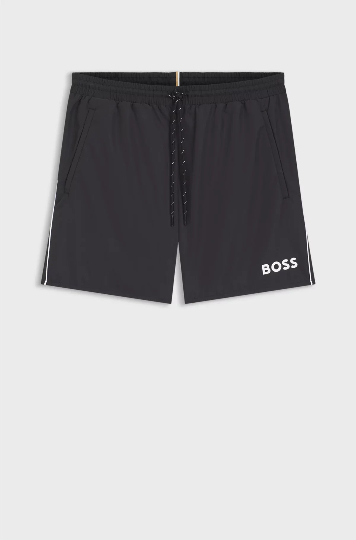 COSTUME DA BAGNO CON LOGO A CONTRASTO