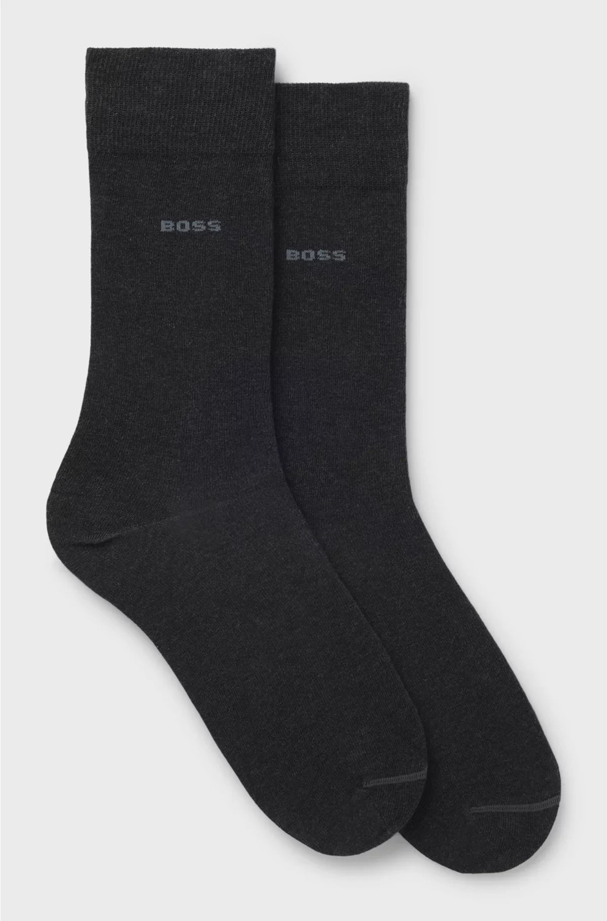 TWO-PACK OF REGULAR-LENGTH COTTON-BLEND SOCKS