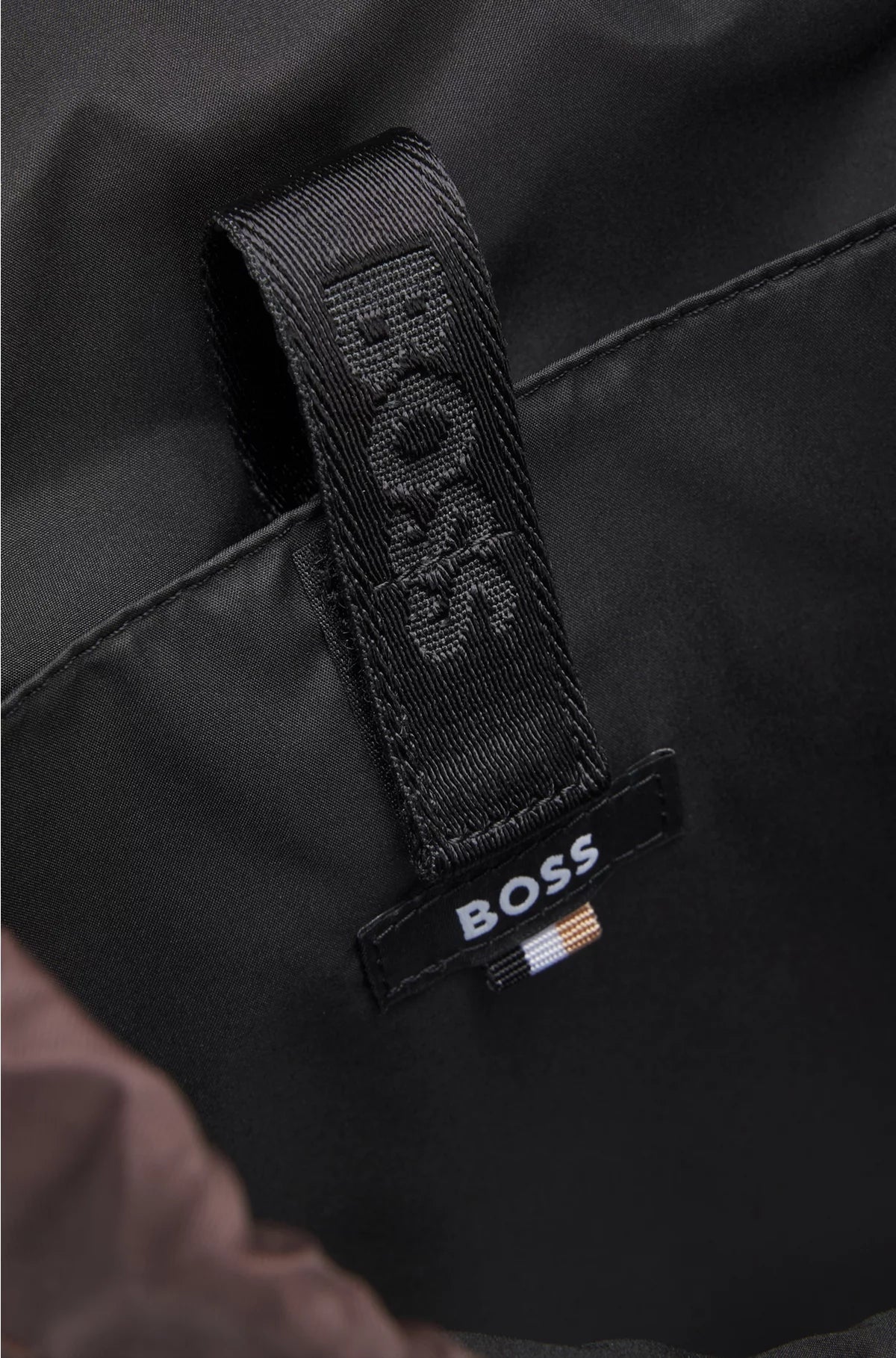 ZAINO IN TWILL CON MONOGRAMMA DOPPIA B