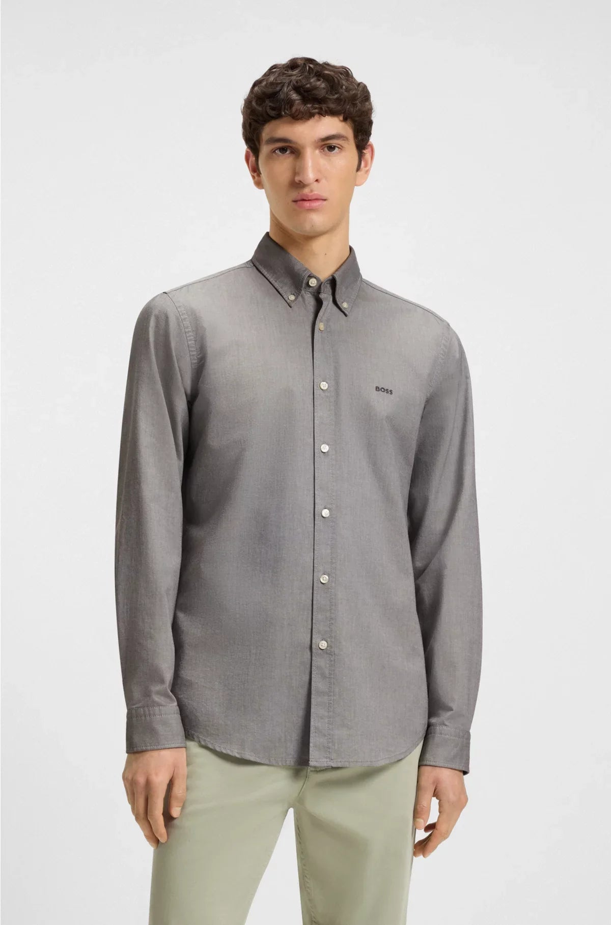REGULAR-FIT SHIRT IN OXFORD COTTON