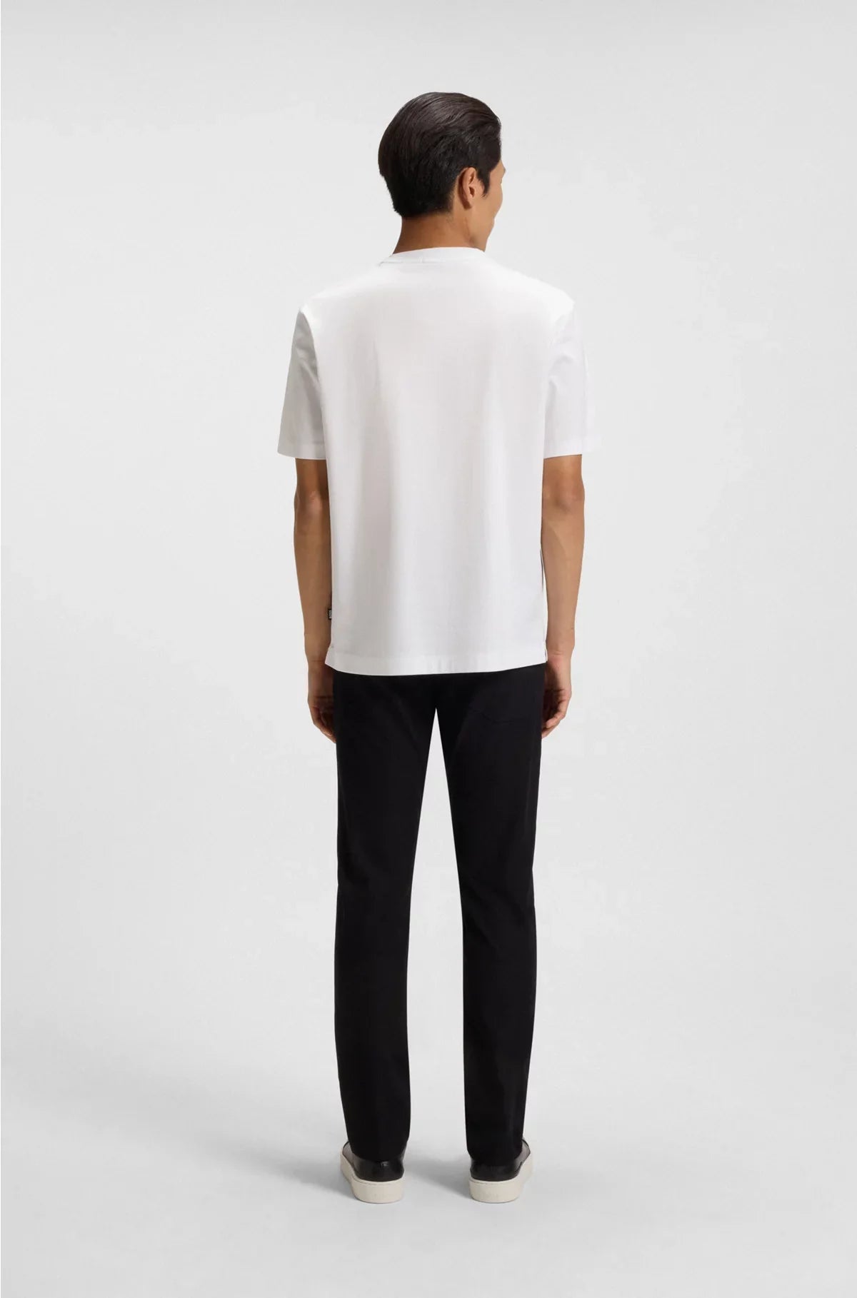 REGULAR-FIT T-SHIRT IN COTTON WITH DOUBLE B MONOGRAM