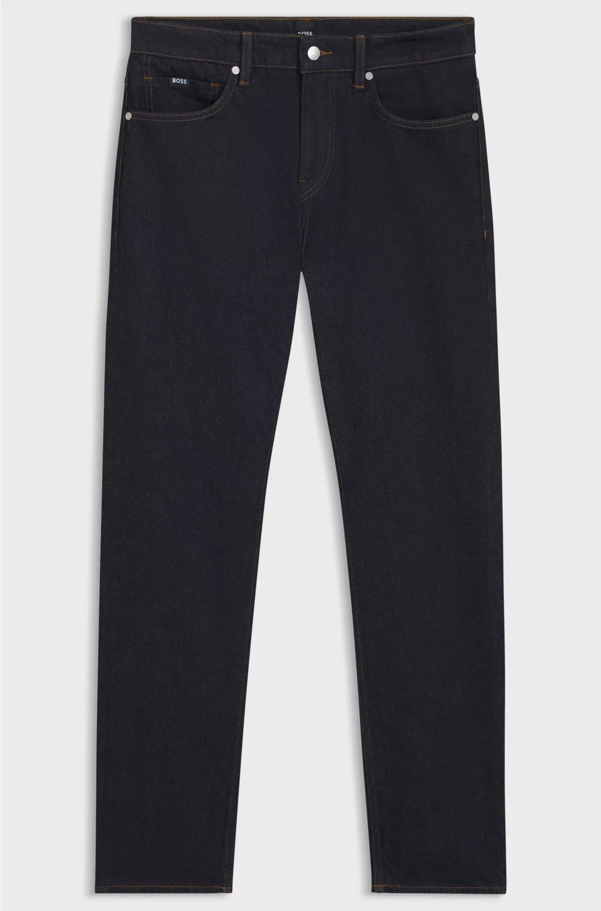 DELAWARE SLIM-FIT JEANS IN DARK-BLUE STRETCH DENIM