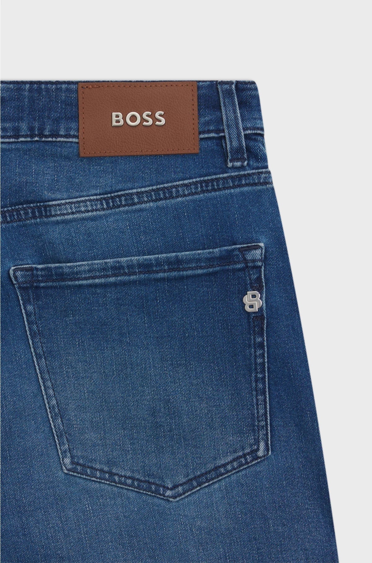 MAINE REGULAR-FIT JEANS IN BLUE SOFT-TOUCH DENIM