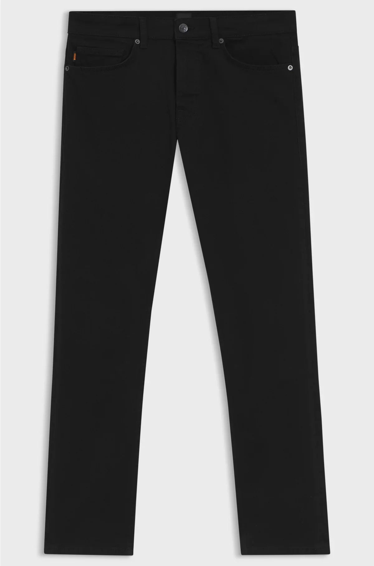DELAWARE SLIM-FIT JEANS IN STAY-BLACK COMFORT-STRETCH DENIM