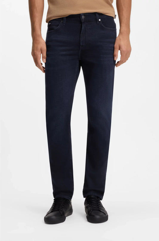 JEANS DELAWARE SLIM-FIT IN MORBIDO DENIM BLU SCURO