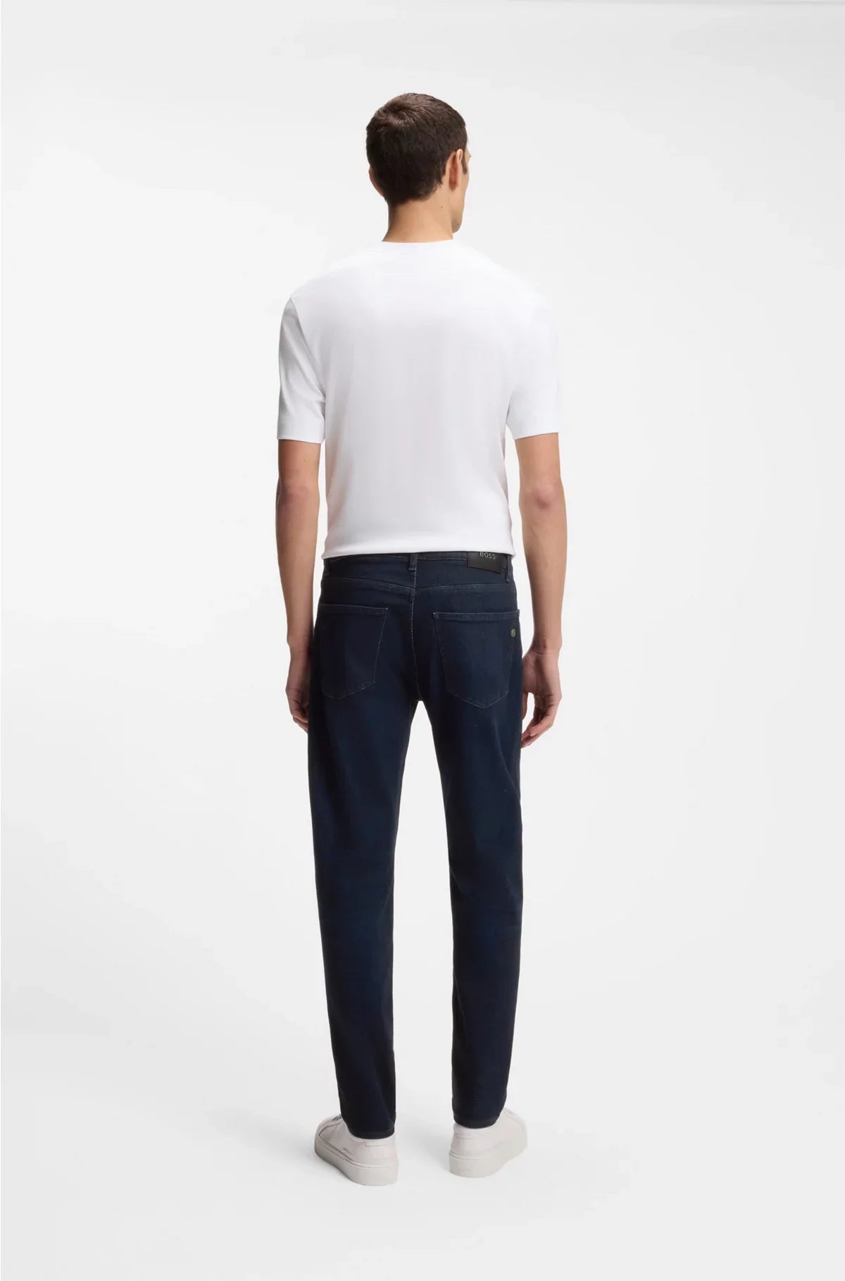 MAINE REGULAR-FIT JEANS IN DARK-BLUE DENIM